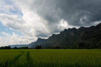 Konglor Village, Laos, Asia