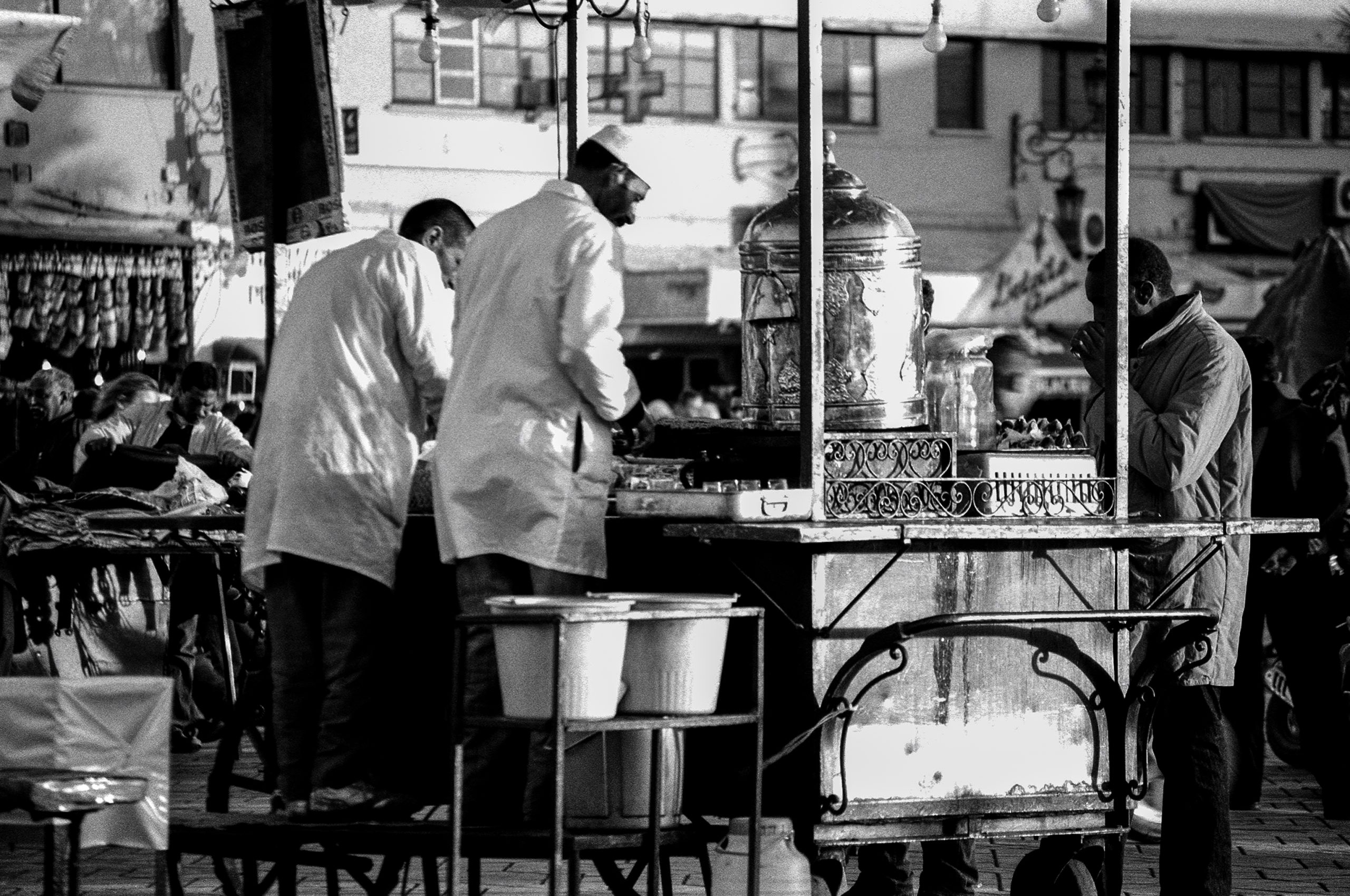 Jemaa el-Fnaa Square, Marrakech, Morocco, Africa