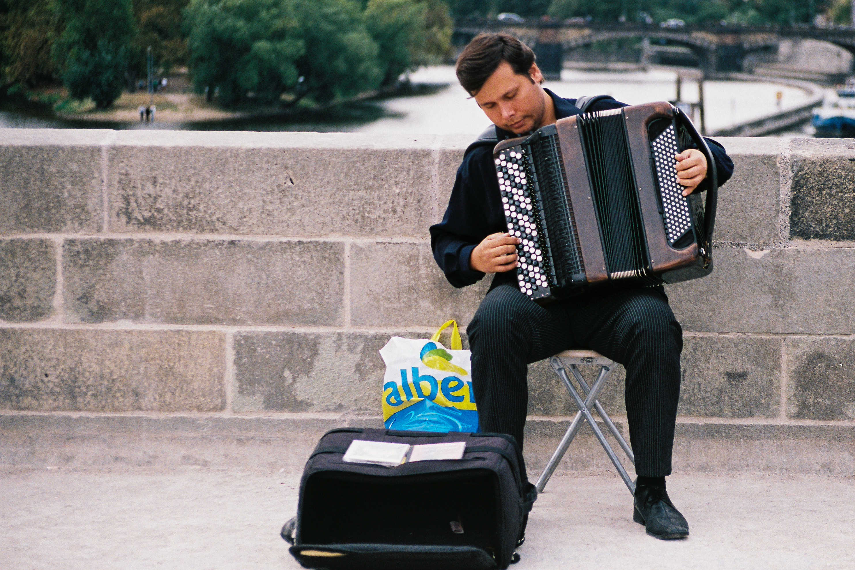 Bridge, Brahms, Prague, Europe