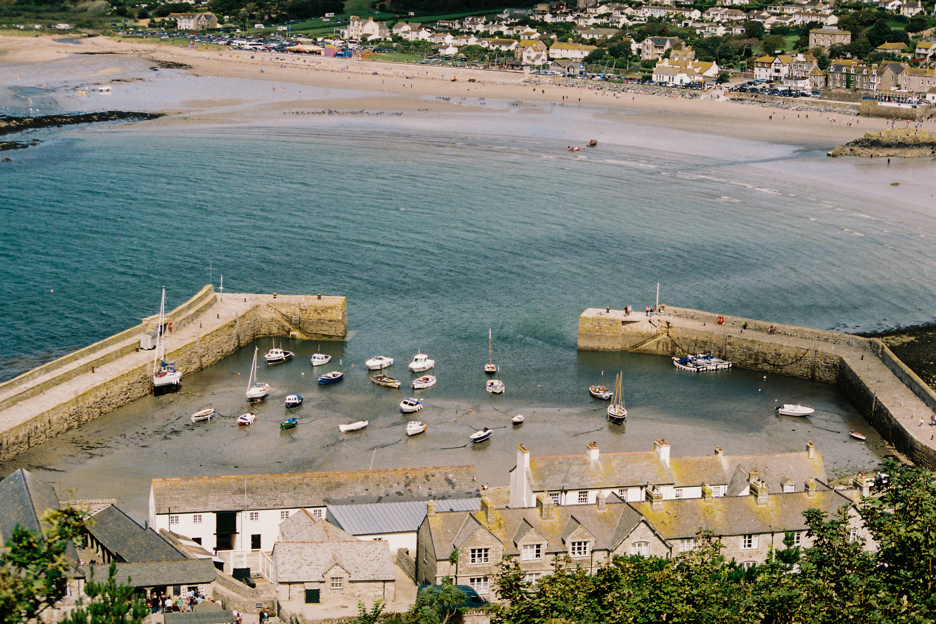 St. Michael's Mount Harbour, Cornwall, England, United Kingdom