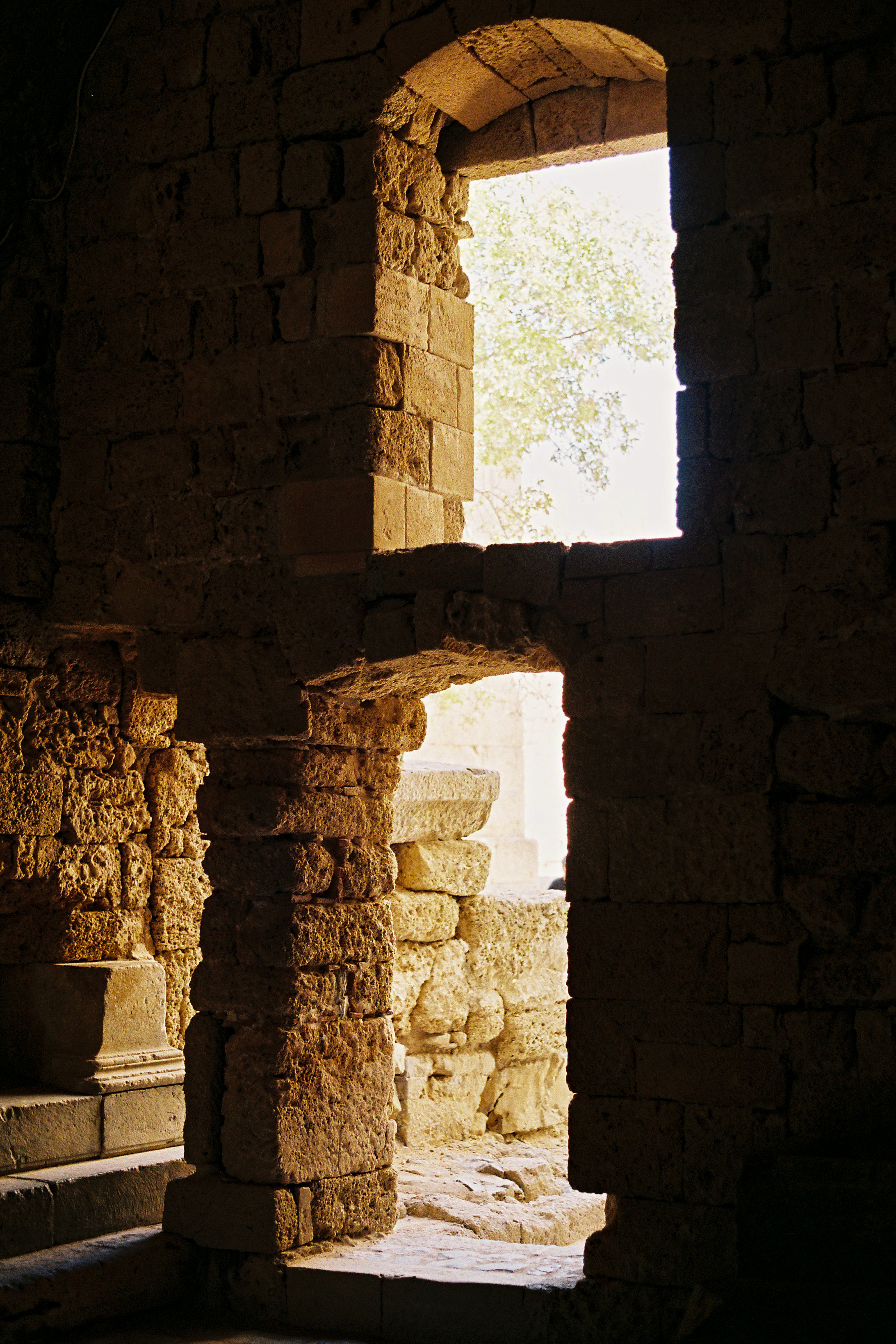Archokrateion, Lindos, Rhodes, Greece, Europe
