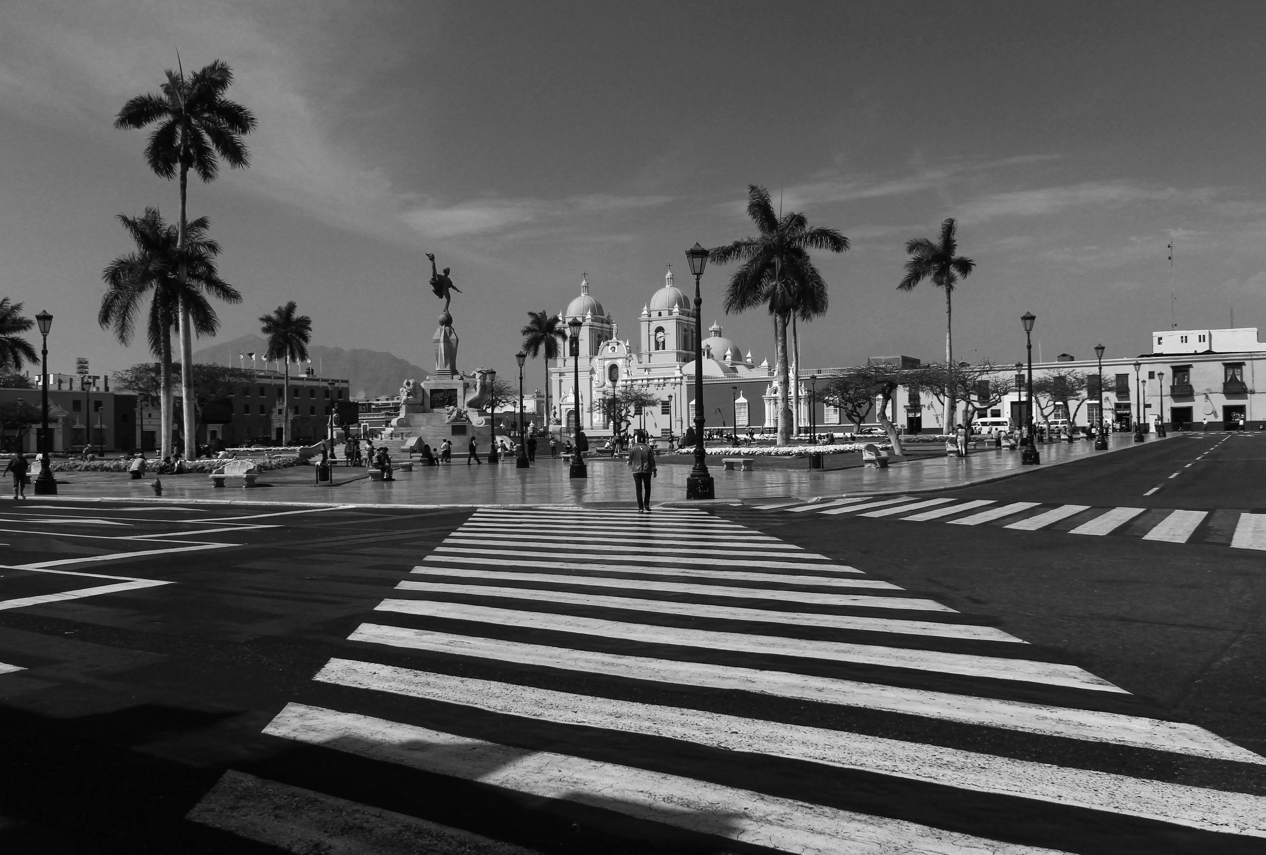 Plaza Mayor, Trujillo, Peru, South America