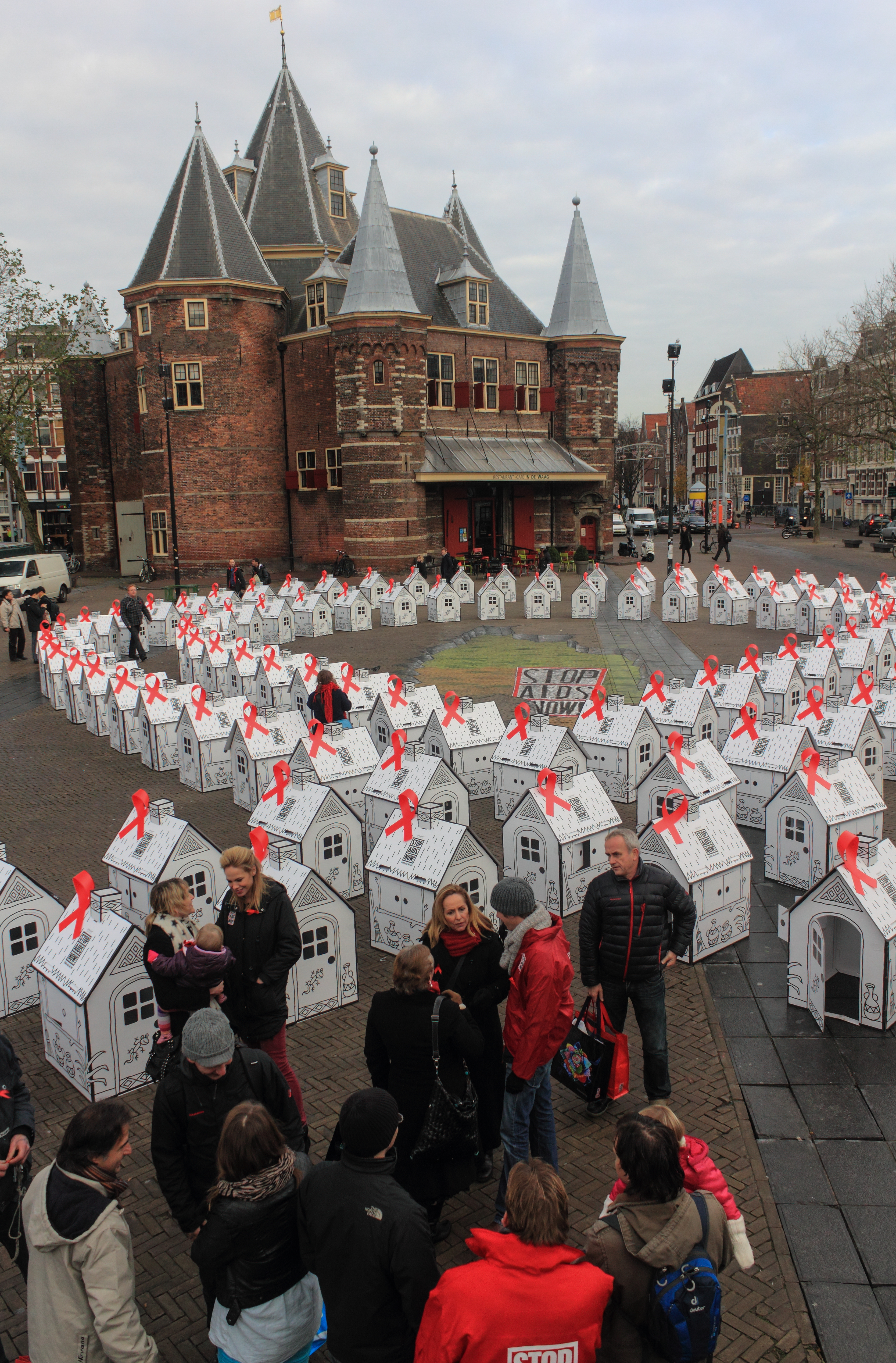 Stop AIDS, Amsterdam, Netherlands