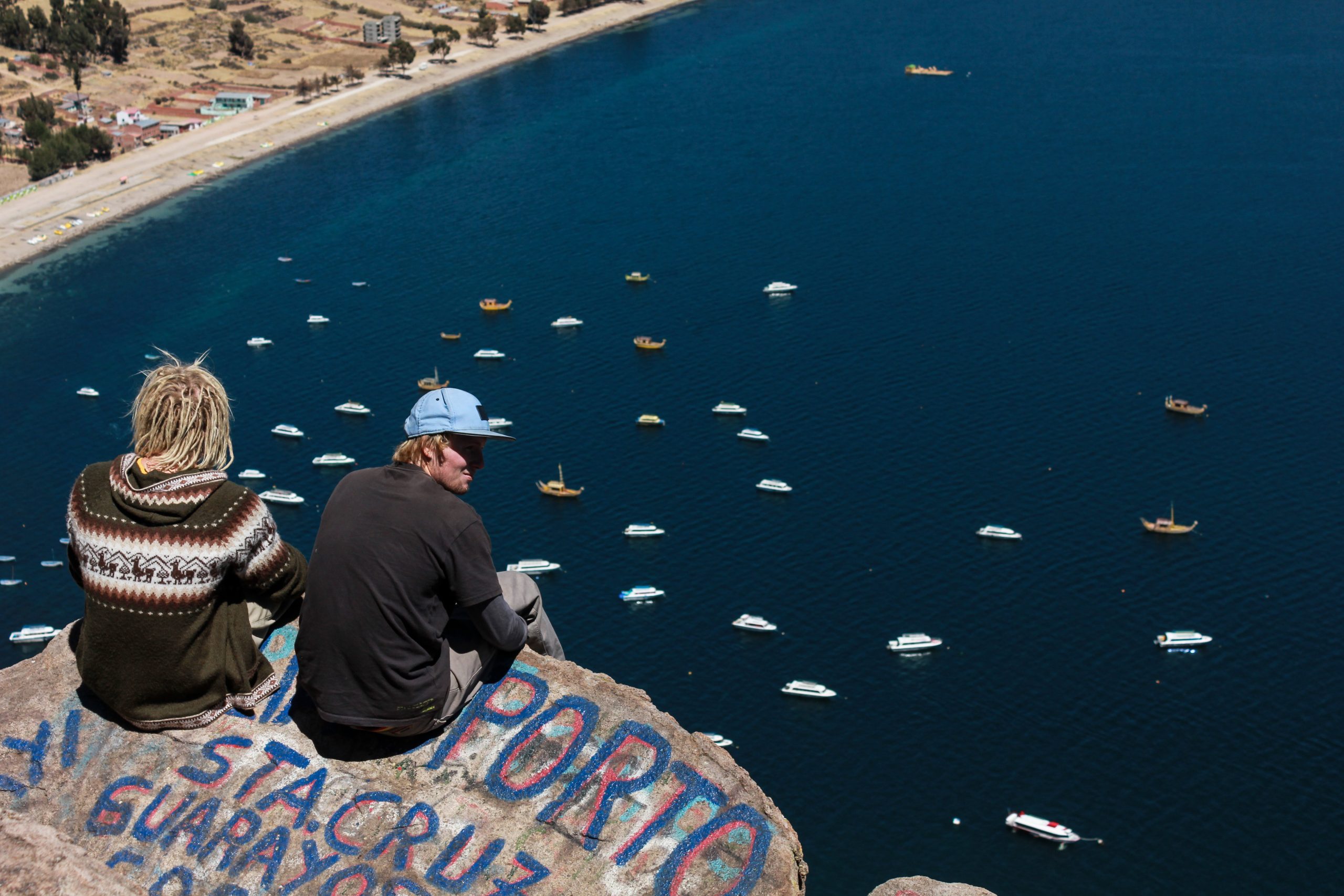 Cerro Calvario, Copacabana, Lake Titicaca, Bolivia, South America