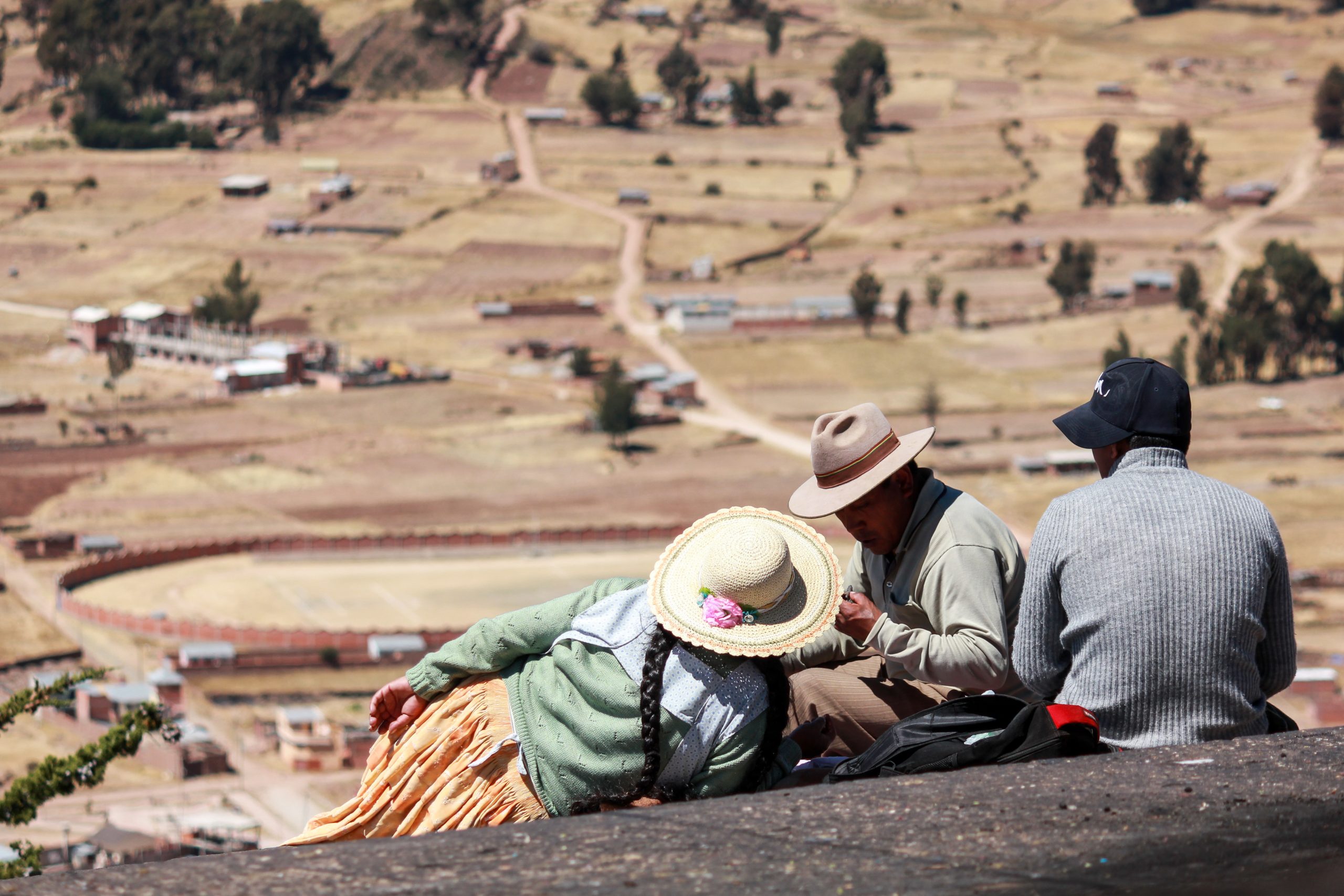 Cerro Calvario, Copacabana, Lake Titicaca, Bolivia, South America