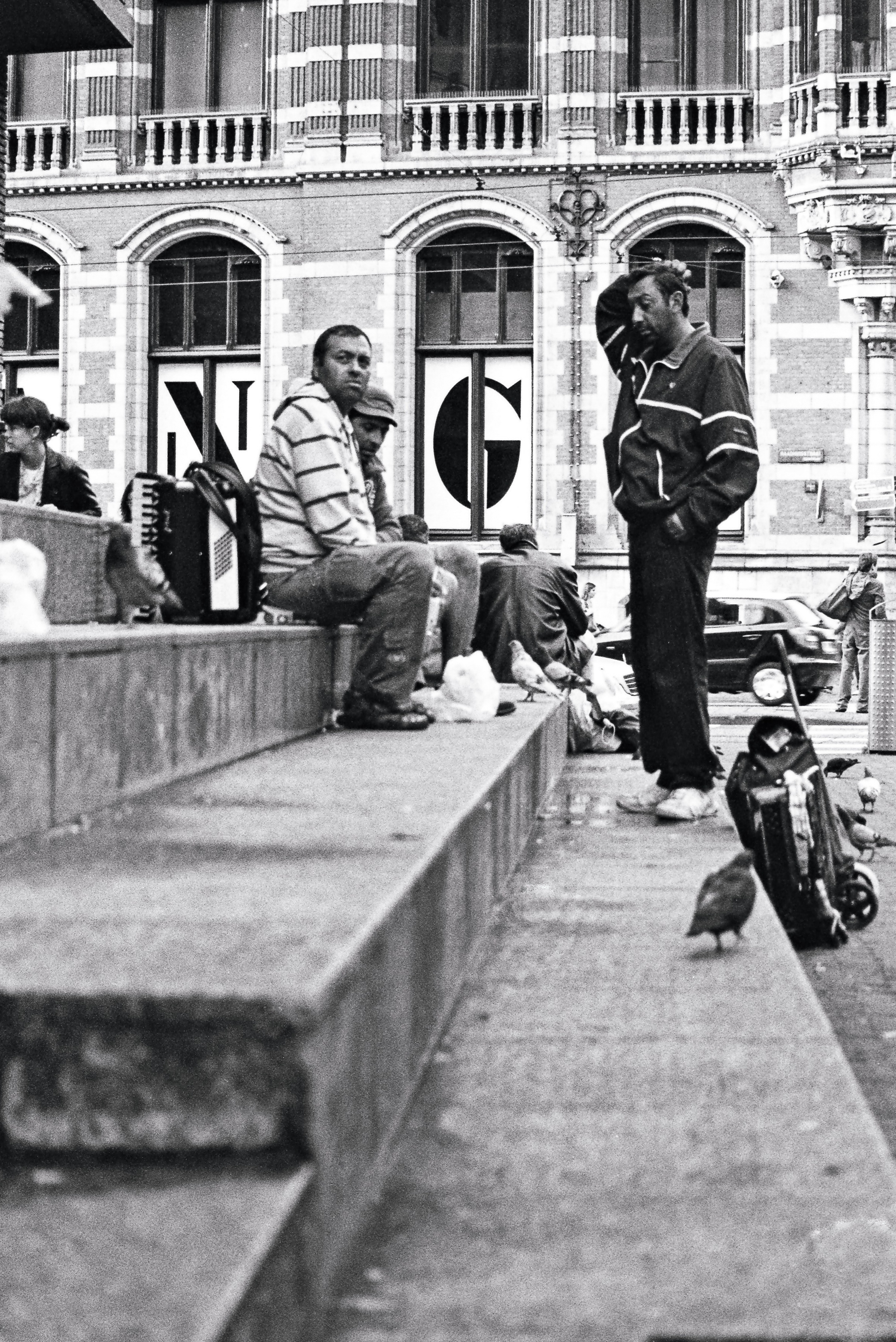 Musician, Amsterdam, Netherlands, Europe