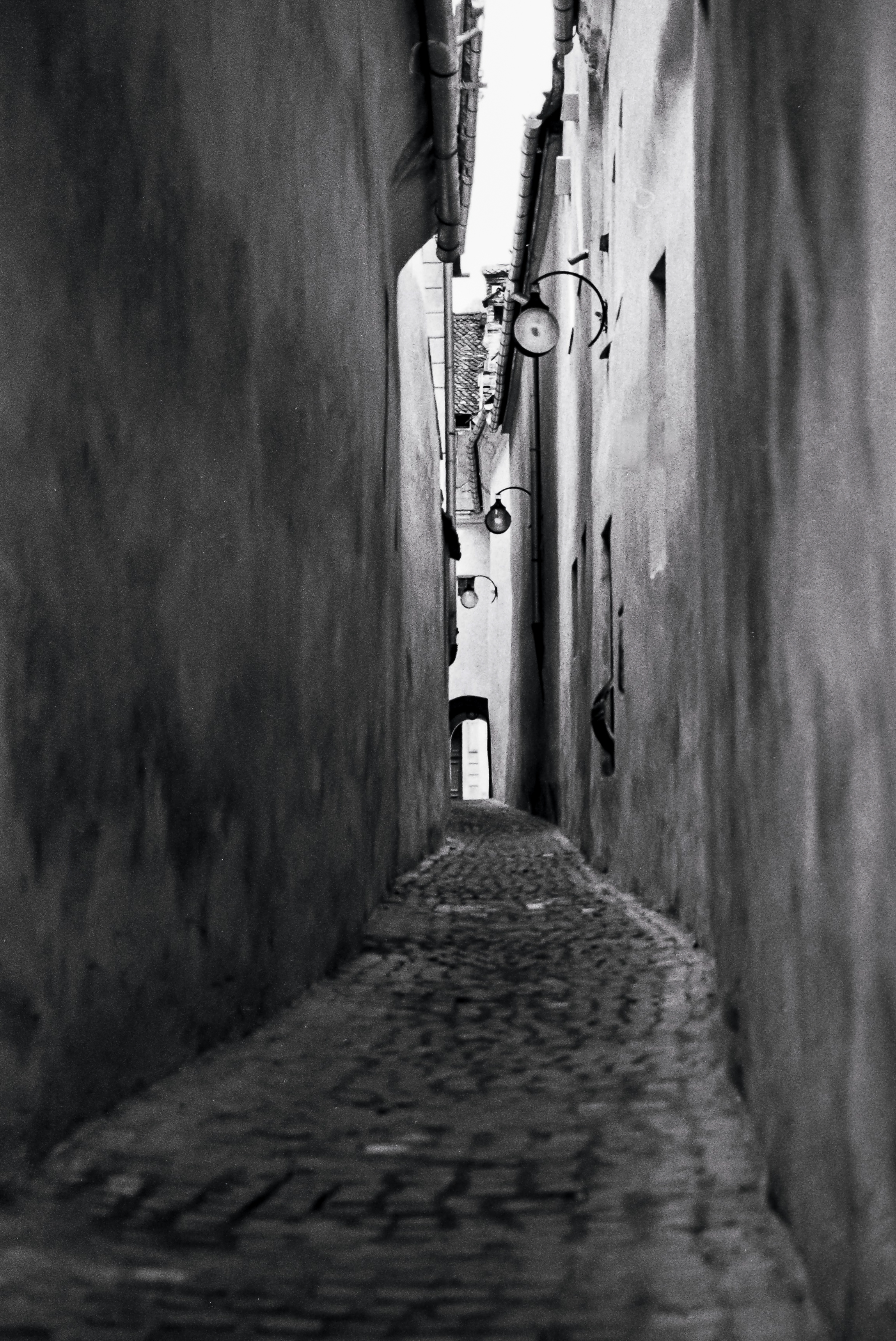Europe's Narrowest Street, Braşov, Romania, Europe